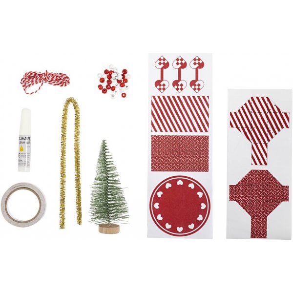 Mini DIY Kit Kerstmandeur - Kerstboom Mini DIY Kit Kerstmandeur - Kerstboom