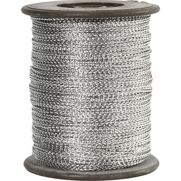 Draad - 0,5 mm zilver - 100 m