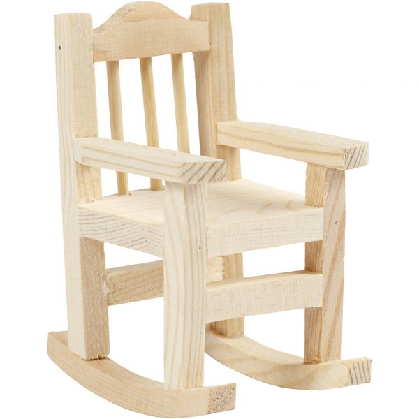 Accessoires voor de Kerstman - Schommelstoel