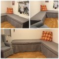 Klant imago 100% Katoen Canvas middelzwaar Lichtgrijs - 145 cm