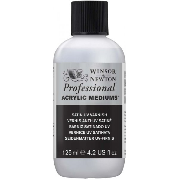 Acrylmedium W&N Professional - UV-Fernissa Satijn