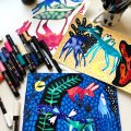 Klant imago Posca Marker PC-8K 8,0 mm vet - lichtoranje
