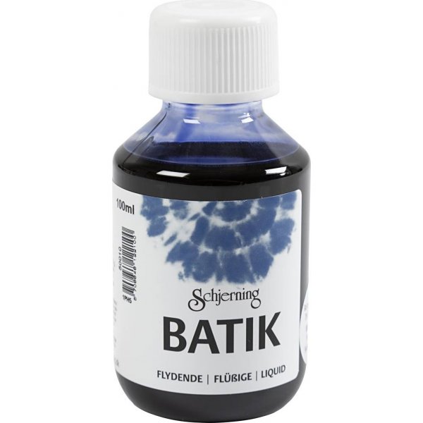 Batikverf - briljantblauw - 100 ml