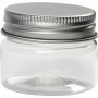 Plastic potje met deksel - 35 ml - 10 st