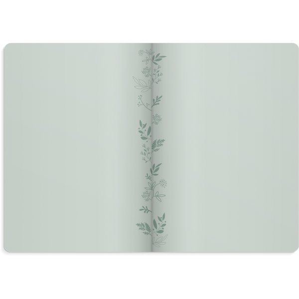 Weekplanner ongedateerd - Blauw