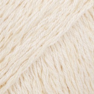 DROPS Belle Uni Colour garen - 50g - Naturel (02)