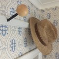 Klant imago Onbehandelde houten bal 50 mm ø 8 mm - 1 st. half gat