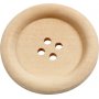 Houten knopen 35 - 10 st