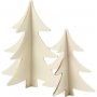 3D Kerstbomen - 2 st