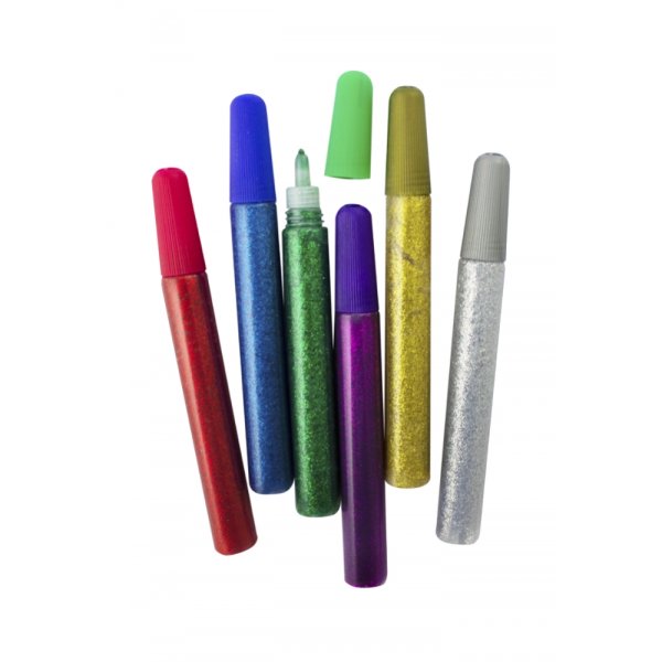 Glitterlijm Sense - 6 kleuren