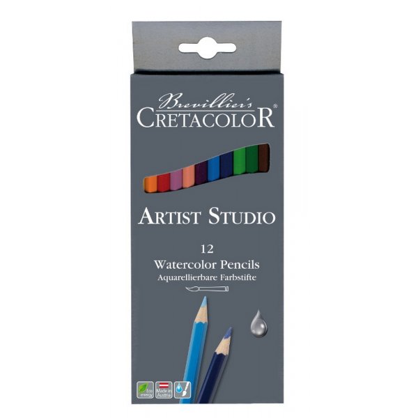 Aquarelpotlodenset Cretacolor Artist Studio Line - 12 potloden
