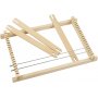 Stoffen frame met ijzeren rails en 3 shuttles