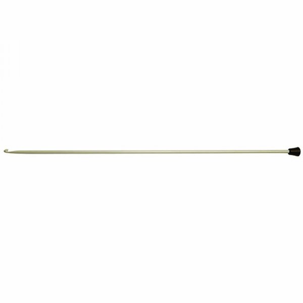 Tunesische haaknaald Enkelzijdig - Aluminium 30 cm
