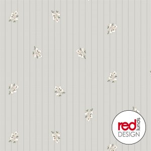 Oliezeil met bloemenstreepmotief - Beige Oliezeil met bloemenstreepmotief - Beige