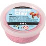 Foam Clay - lichtrood - glitter - 35 gr