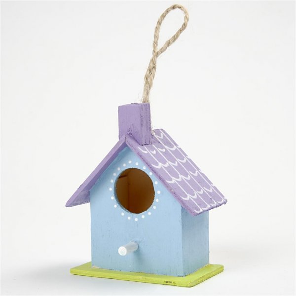 Vogelhuisjes mini - 6 st
