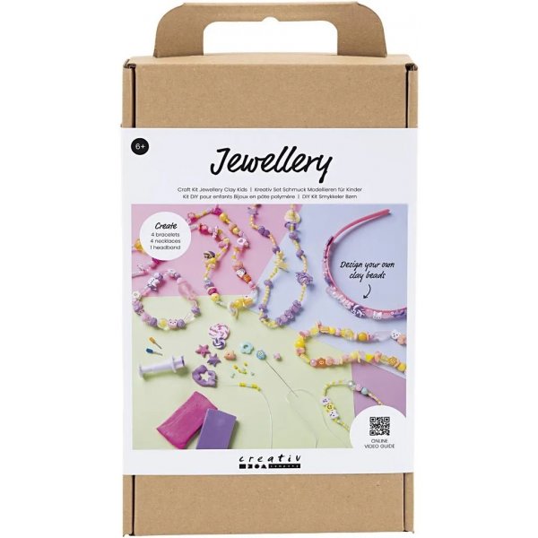 DIY Kit Sieraden voor kinderen, gemengde kleuren