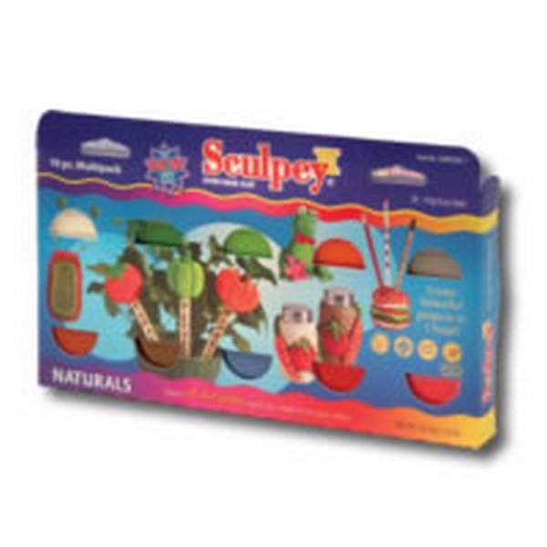 Clay Sculpey III 10 x 57 g - Natuurlijke stoffen