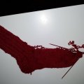 Klant imago Breinaalden zonder knop "Rood" - 20 cm/2,5 mm