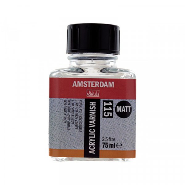 Amsterdam Acryl eindvernis mat