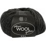 Wolgaren - donkergrijs gemleerd - 100 gr
