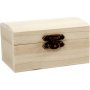 Schatkist/sieradendoos - 9 x 5,2 x 4,9 cm - 10 st