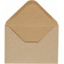 Envelop - naturel - 11,5 x 16 cm - 10 st