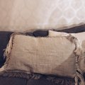 Klant imago Linnenstof Geen - Beige (1459/1/330) Geplet/verkreukeld