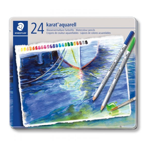 Karat aquarelpotloden - 24 kleuren