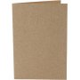 Kaart - naturel - 10,5 x 15 cm - 10 st