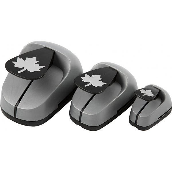 Laag-op-laag ponsen - Esdoornblad - 3 st