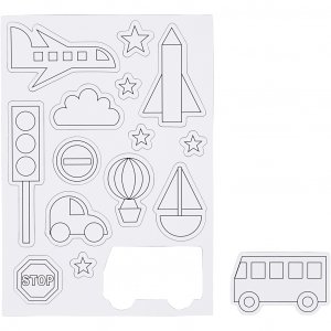 Magnetische figuren Transport 14,85 x 21 cm 1 vel Magnetische figuren Transport 14,85 x 21 cm 1 vel