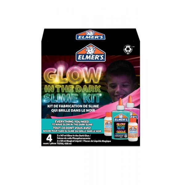 Lijm Elmer's - Glow in the Dark Slime Kit