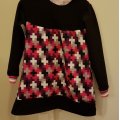 Klant imago Effen jerseystof - 17 Black Trik� Eko