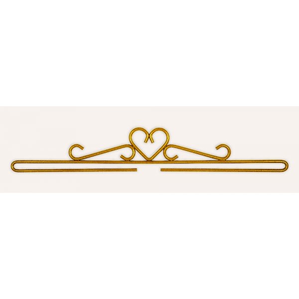 Borduurbeslag Goud - 25cm
