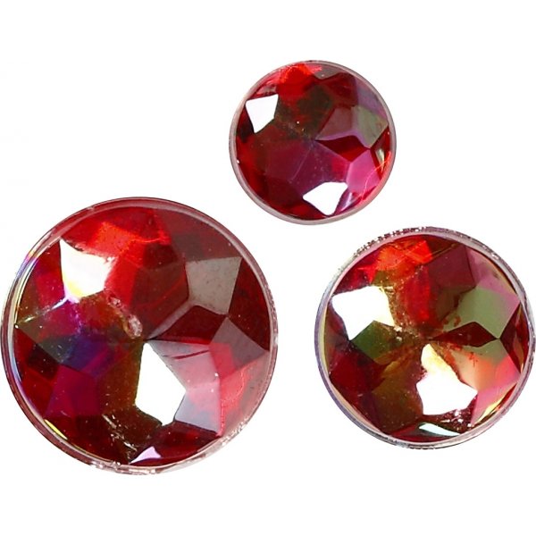 Halve parels - rood - 40 st Halve parels - rood - 40 st