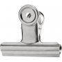 Metalen clip - zilver - 6 st