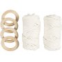 DIY-pakket Macrame, tafeldecoraties