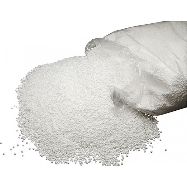 Kleine piepschuimbolletjes - wit - 100 l