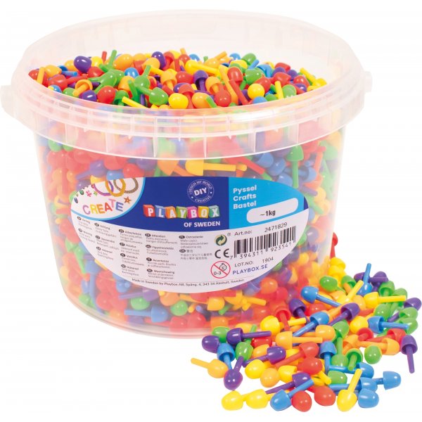 Kleurenmozaek klein 1 kg