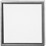 ArtistLine Canvas met lijst - antiek zilver/wit - 34x34 cm