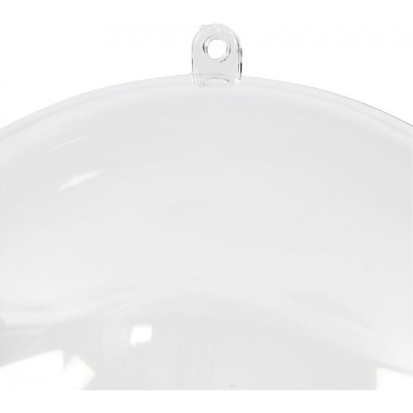 Decoratieve bol - transparant - Ø13,6 cm Decoratieve bol - transparant - Ø13,6 cm