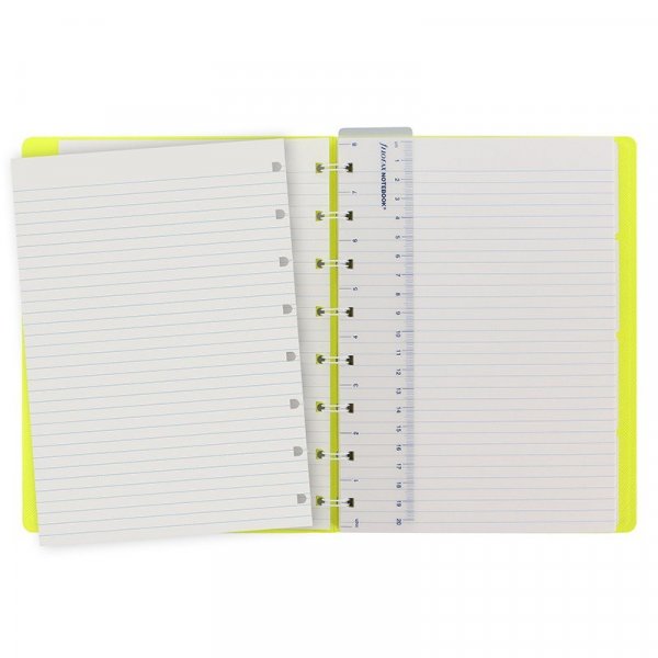 Notitieboekje Filofax Saffiano - A5 Gelinieerd