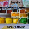 Klant imago Aquarelverf Sennelier 1/2-Cup - Hooker'S Green (809)