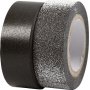 Vivi Gade Washi-tape - zwart/glitter