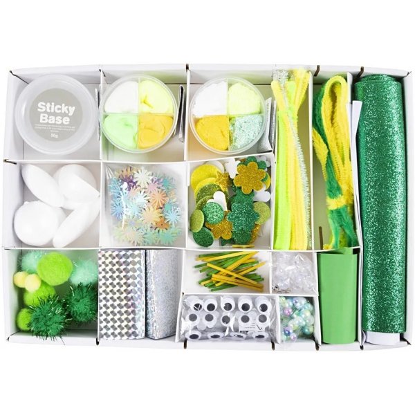 Creatieve doos, gemengde kleuren, Monster Creatieve doos, gemengde kleuren, Monster