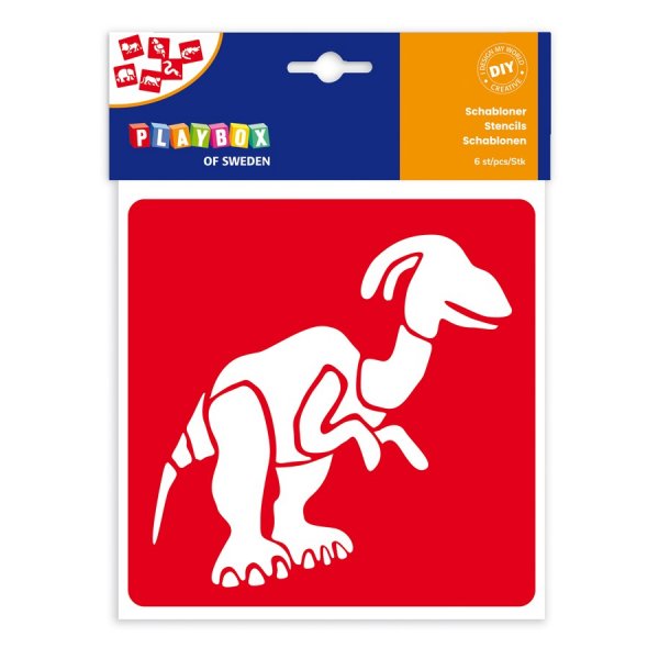 Sjablonen dinosaurussen