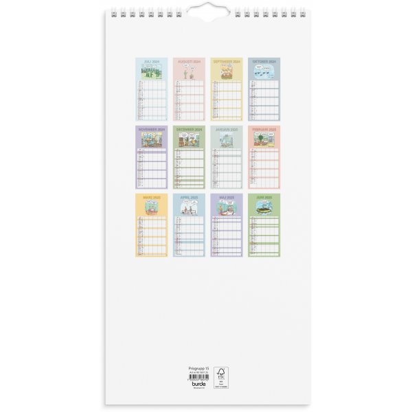 Familiekalender 24/25 - Plezier Familiekalender 24/25 - Plezier