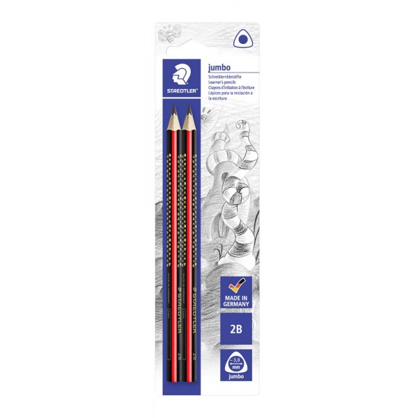 Jumbo Potloden 2B - 2 potloden