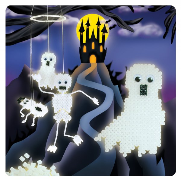 Knutselset: Buiskralen, Lichtgevende spookjes